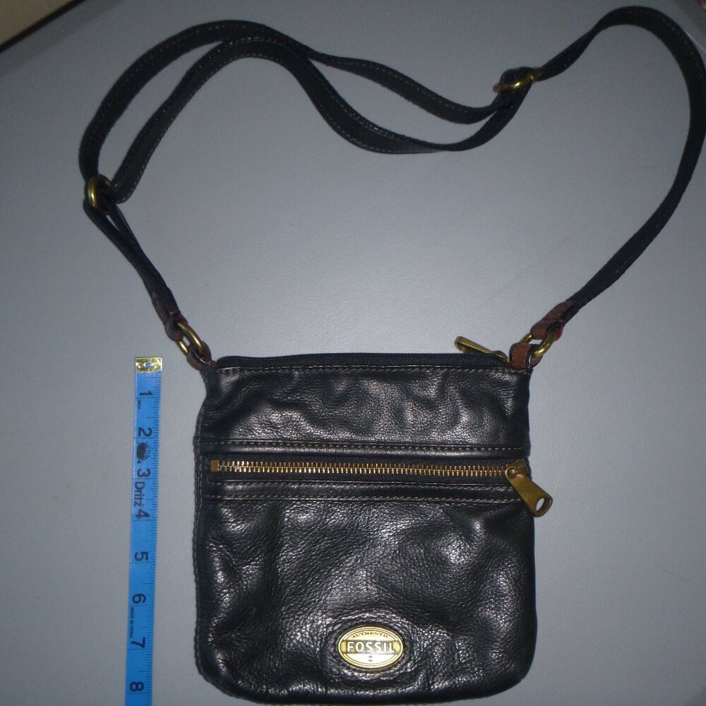 Fossil Leather Crossbody Bag